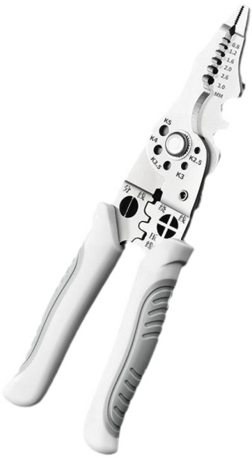 툴크래프트 다기능 와이어 스트리퍼 전선 피복 탈피기, 1개