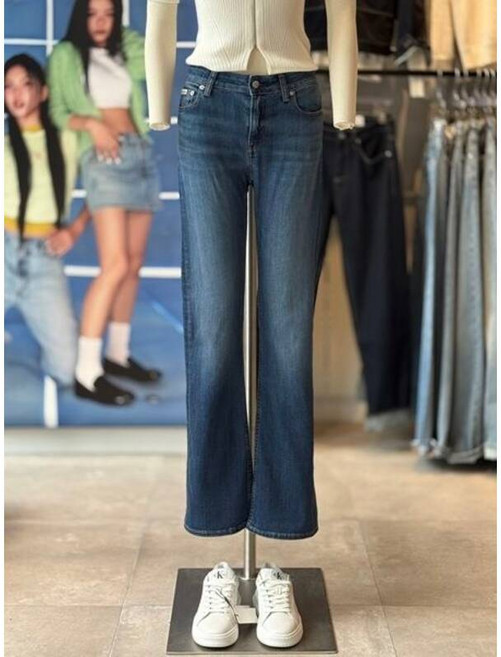 캘빈클라인 진 여성 릴렉시드 부츠컷 데님 팬츠 47AB724-UN2 SEW253 DPO462