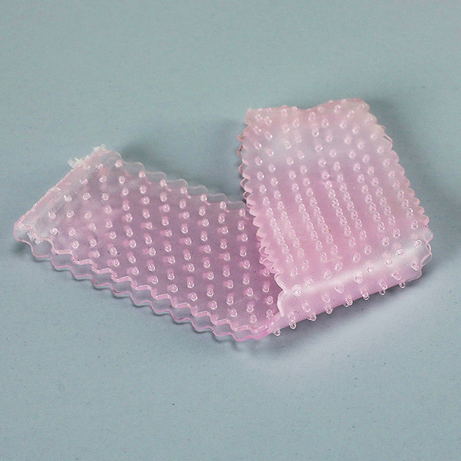 1/2구성 논슬립 가발 머리 고정 밴드 실리콘 헤어 미끄럼 방지 요가 필라테스, 핑크, 1개