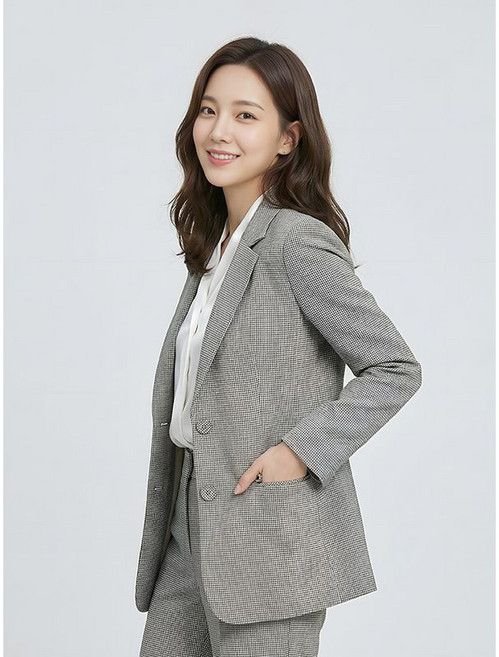 꼼빠니아 슬림 테일러드 싱글 자켓-CS23TJ1002285A