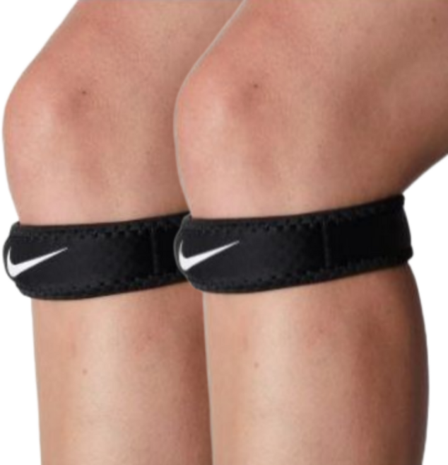 나이키 프로 파텔라 밴드 3.0 무릎 보호대, 블랙, 2개