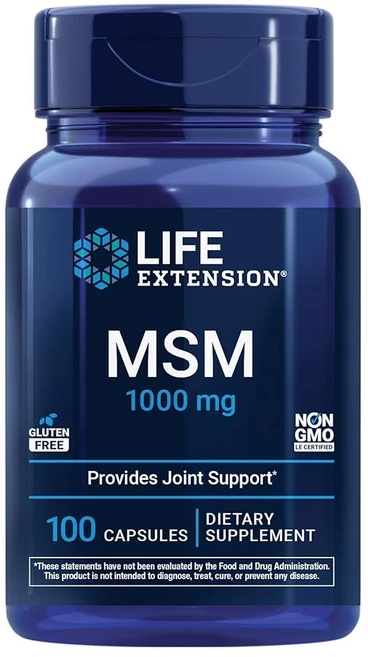 라이프익스텐션 MSM 1000mg 캡슐 100정 158918, 1 - 쿠팡