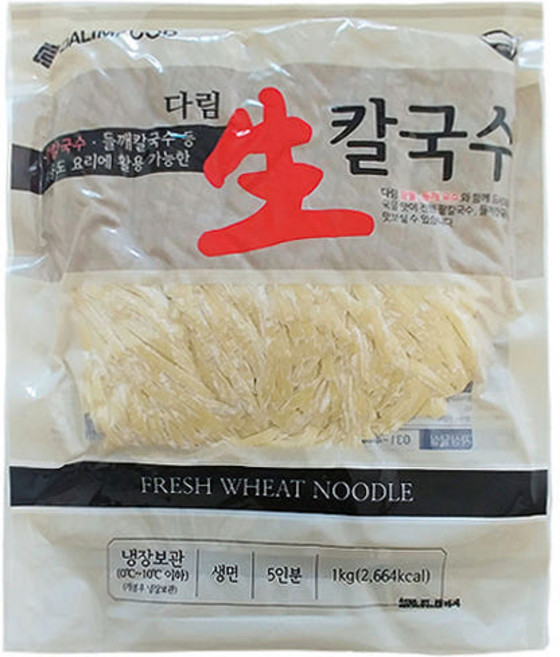 다림식품 생칼국수, 1kg, 1개