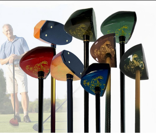 파크골프채 정품 남녀공용 카본샤프트 협회공인 단품 클럽, 사파이어블루