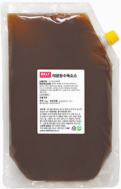 델리후레쉬 레몬탕수육소스 대용량, 1개