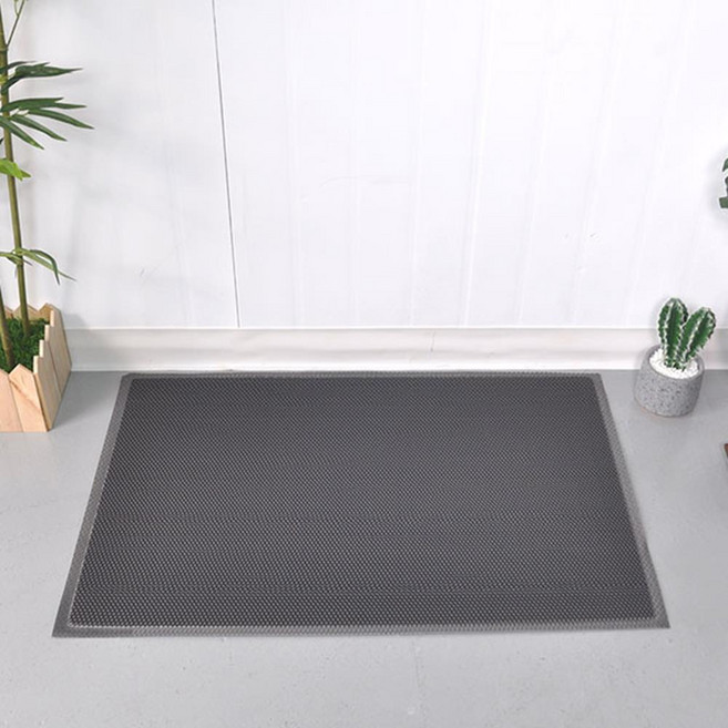 눈오는날 흙 물기제거 대형 회색 신발매트 현관카펫트 로비 공장
