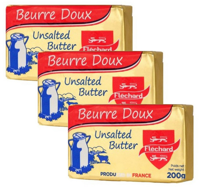 프리차드 Flechard 무염 버터 200g 수량선택, 3개