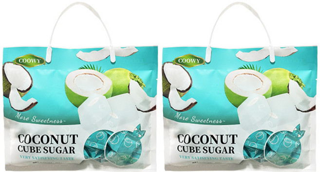 베트남 쿠위 큐브 코코넛젤리 378g COOWY COCONUT CUBE, 2개