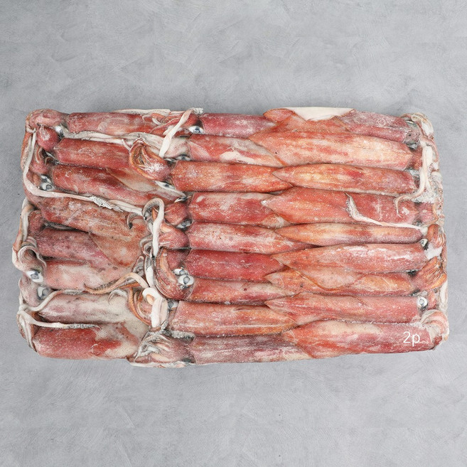 냉동한치 2P 16~19cm급, 1개, 2P 16~19cm급 6~7kg (55~60마리전후)