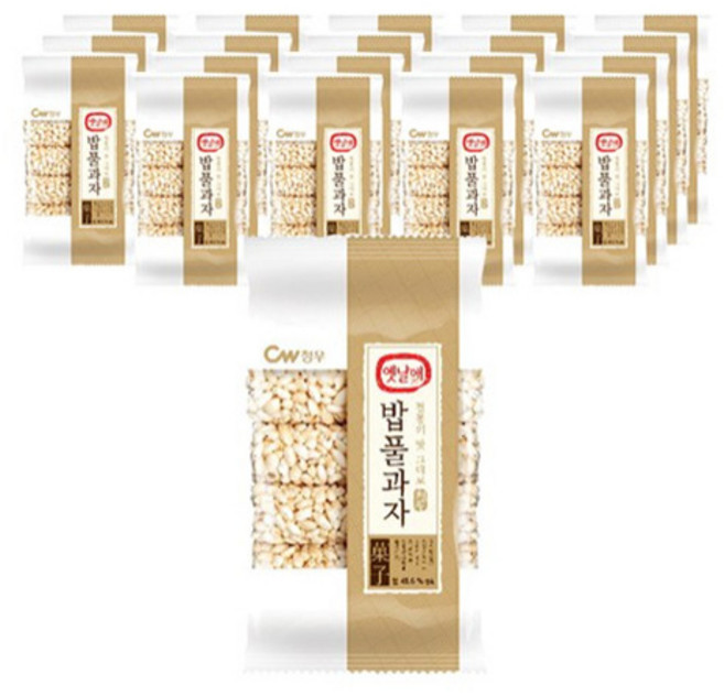 청우식품 밥풀과자 20p, 90g, 20개