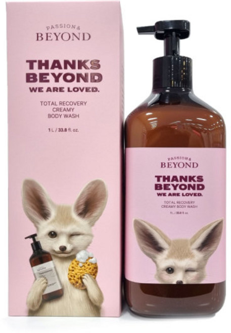 비욘드 토탈 리커버리 크리미 바디워시 1000ml/샤워 /대용량, 1개, 1L