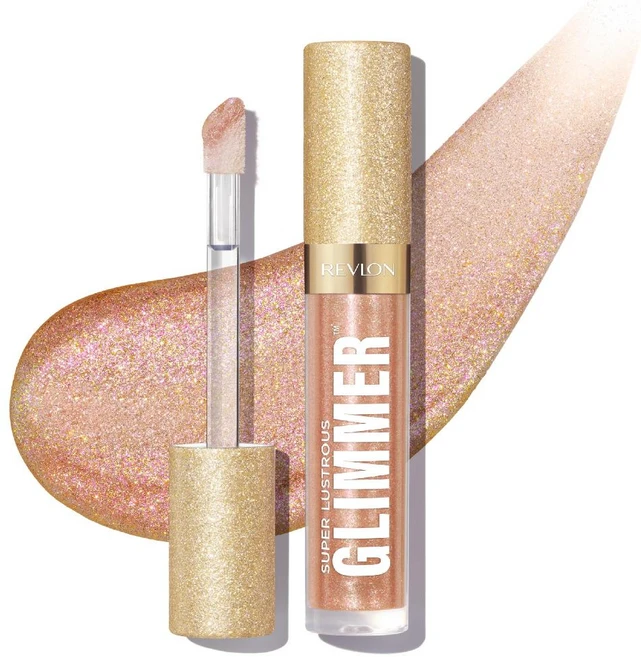 레브론 슈퍼 러스트러스 글리머 글리터 립글로스, 004 Happy Hour - 쿠팡