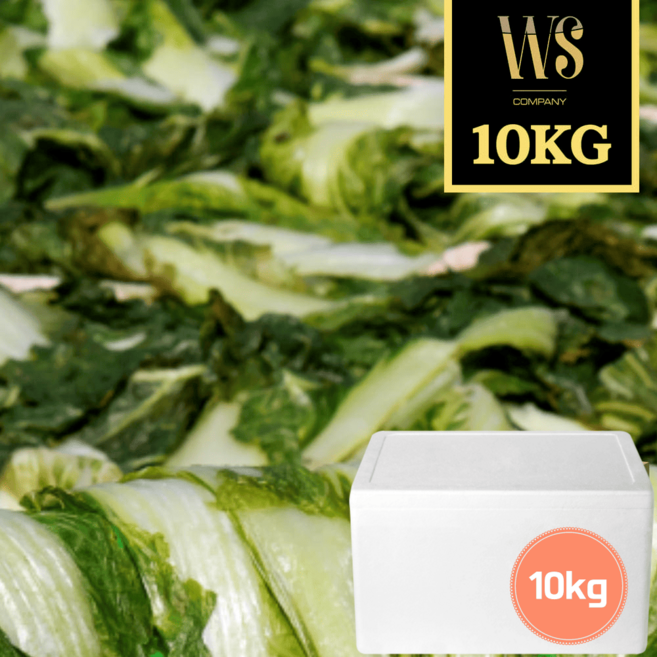 냉동 삶은 배추우거지 10kg 아이스박스포장 업소용 대용량 배추시래기, 1개