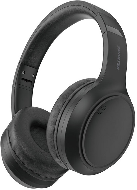 헬스장 운동할 때 편한 가벼운 노이즈캔슬링 블루투스 무선 헤드셋, 블랙