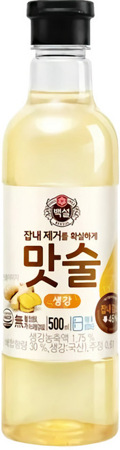 백설 맛술 생강, 500ml, 1개