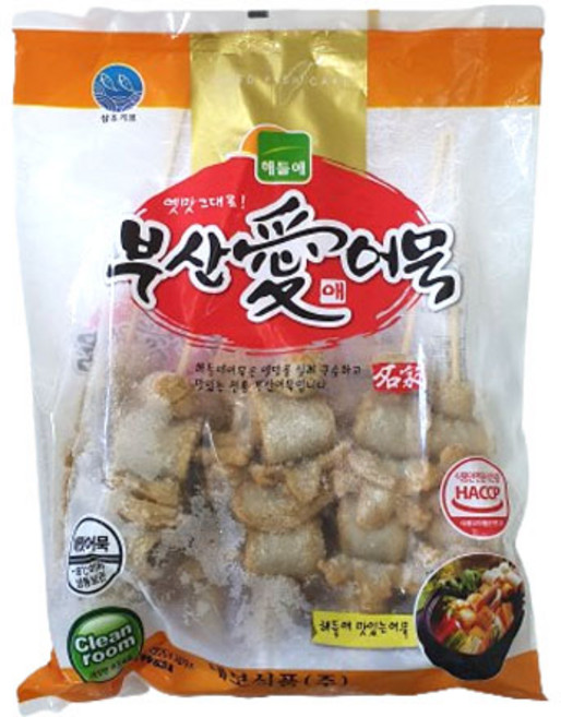 (무)(냉동)대보 부산애어묵꼬치 800g, 10개
