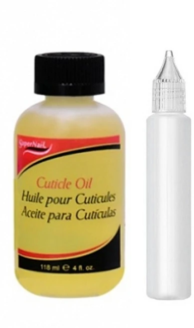 슈퍼네일 큐티클 오일 4oz 8oz 중 택 1, 4온스+뾰족공병1개, 1개, 118ml - 쿠팡