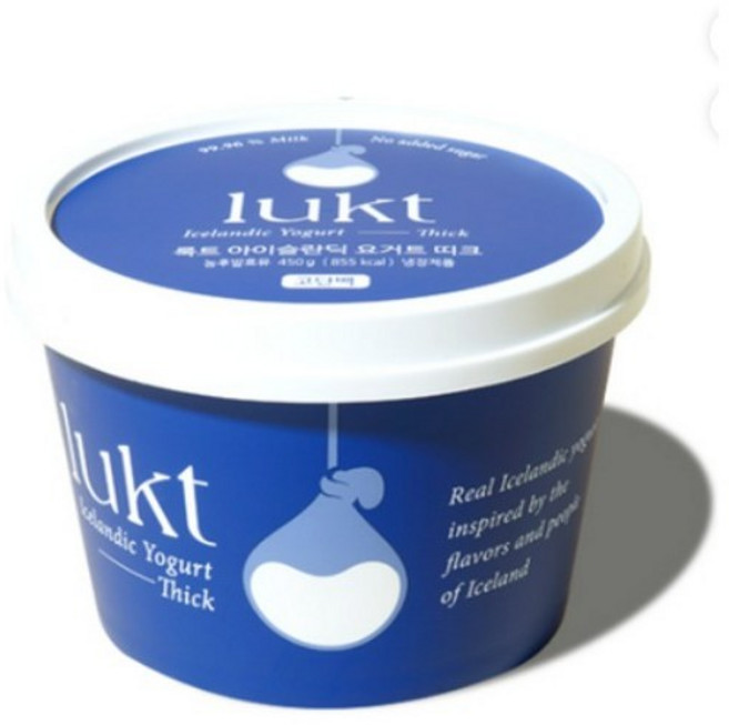 룩트 그릭요거트 대용량 아이슬란딕 요거트 띠크 450g, 1개