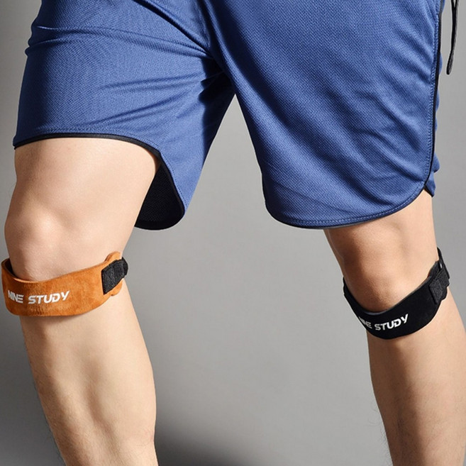 랄잇 무릎보호대 풋살무릎보호대, 슬개건 보호대 브라운, 1개