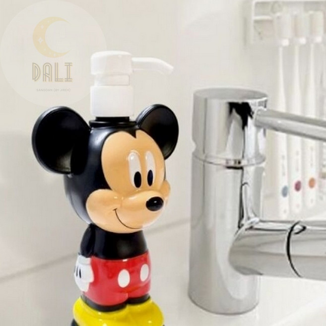 [미키마우스] 480ml 플라스틱용기 욕실공병 주방세제통 핸드워시통, 1
