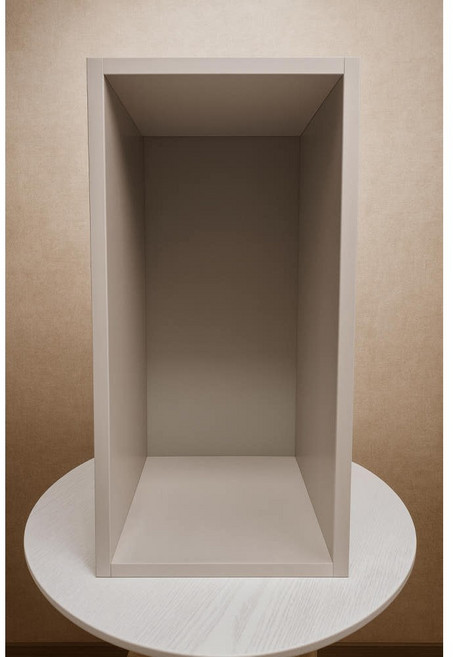 이투퍼니처 공간박스 1단 LPM 300X320X600 DIY 조립형 수납장 오픈형 인테리어, 1개, 라이트그레이