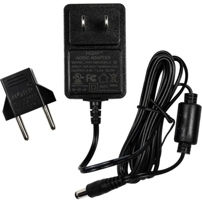 롤랜드 AX-7 AX-Synth BE-5 BF-1 BF-2 BF-3 + 유로 플러그 어댑터와 호환되는 HQRP AC 어댑터/전원 공급 장치, 1개