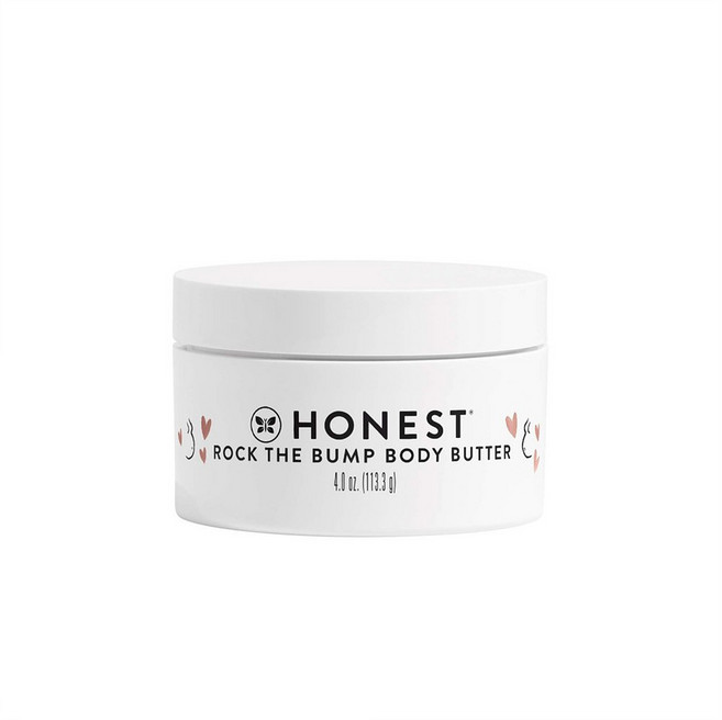 The Honest Company 어니스트 컴퍼니 락 더 범프 바디 버터 4oz(113.3g), 1개