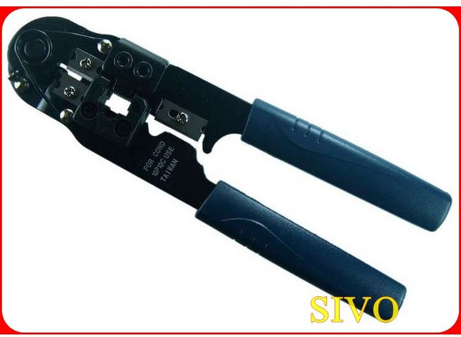 HANLONG TOOLS HT-2092C 電話壓線鉗 網路鉗 (全長200mm), 1個