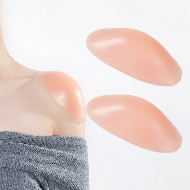 남녀공용 남성 여성 자연스러운 어깨뽕 실리콘 숄더업 어깨깡패 직각어깨 어좁이 체형 라인 보정 어깨패드 체형보정실리콘어깨패드