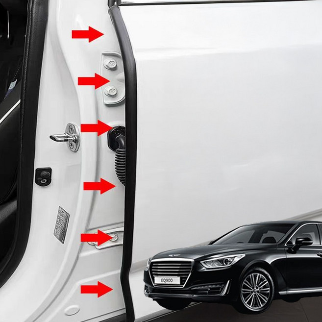 EQ900 도어몰딩 고무몰딩 자동차풍절음 웨더스트립 소리차단 방음재 2미터