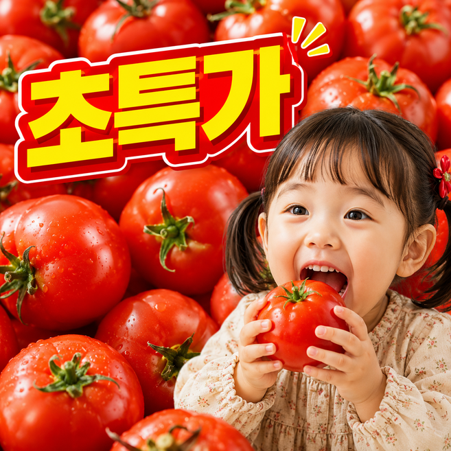 [초특가최저가] 산지직송 천상의맛 찰토마토 완숙토마토, 1박스, 10kg