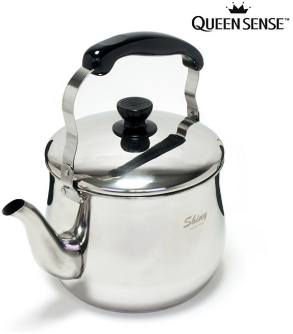 퀸센스 샤이니 인덕션 겸용 스텐 주전자 7L