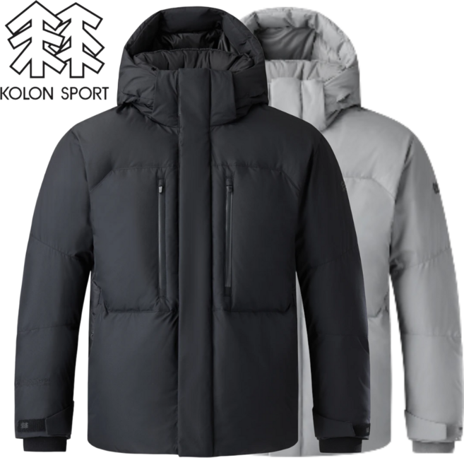 [백화점발송]코오롱스포츠 남성 패딩 헤비다운 역시즌 간절기 자켓 상의