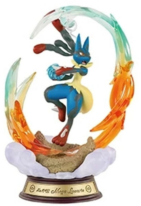 rement 리멘트 포켓몬스터 망나뇽 포켓몬 스윙빈티지 피규어 피규어 컬렉션4, 1개, E. 슈퍼루카리오 박스를 열어 확인 내부백은 제거되지