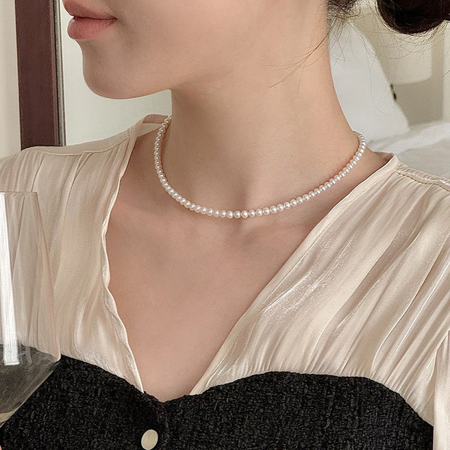 진주모아 천연 담수진주 목걸이