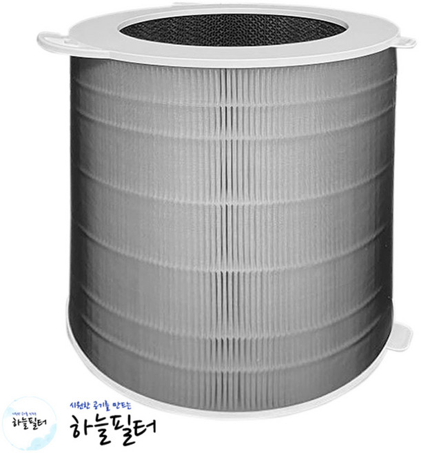 하늘필터 국내산 쿠쿠 AC-25W20FH 공기청정기 호환필터[W툴], 1개, 1. 쿠쿠 복합필터 [원통형]