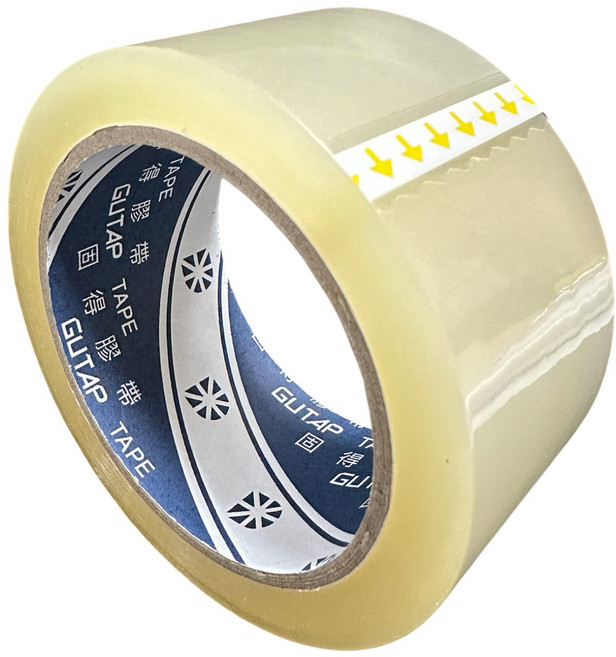 地球牌 藍固得透明封箱膠帶 48mm*90y, 1顆, 1個