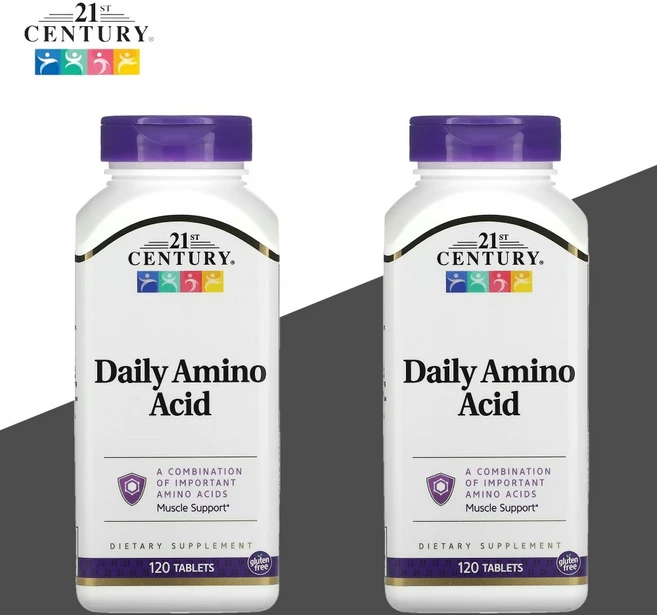 21st Century Daily Amino Acid 120정 2개 - 쿠팡
