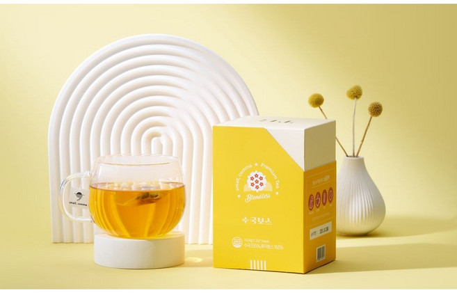 수국보스차 1.2g 삼각티백 (수국차), 1개, 14개입