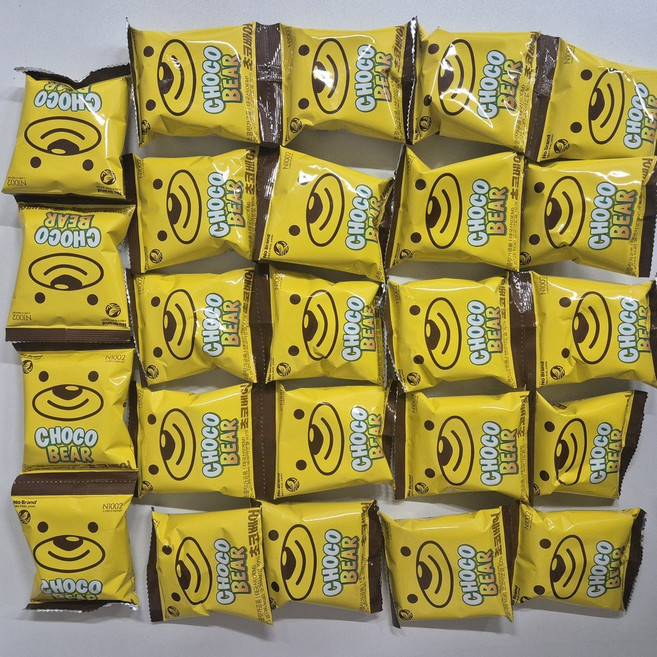 이마트 노브랜드 과자 초코베어, 60개, 개별포장