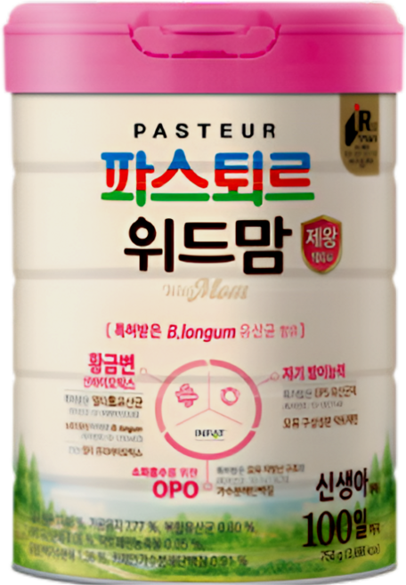 파스퇴르 위드맘 제왕 100일 분유, 750g, 1개