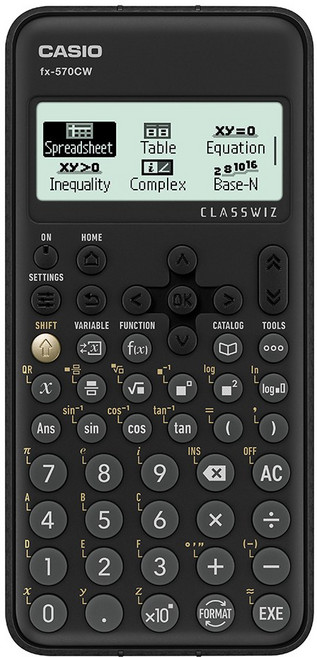 카시오 공학용계산기, FX-570CW, 1개