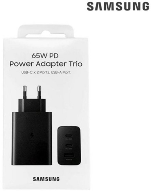 삼성 정품 65W PD 트리오 초고속충전기(케이블미포함), 본상품