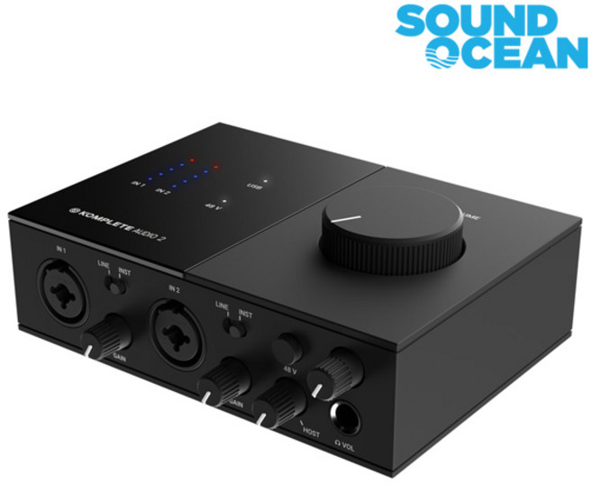 엔아이 NI USB 오디오 인터페이스 카드, KOMPLETE AUDIO 2