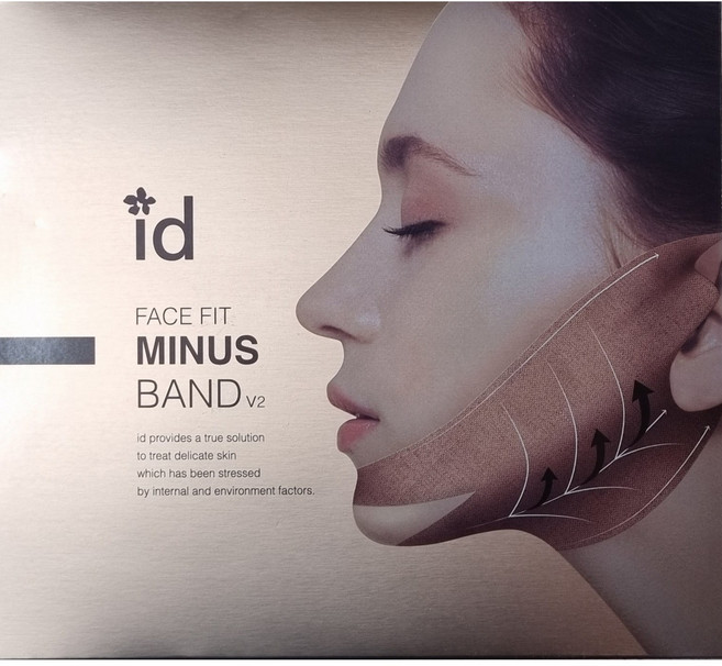 아이디플라코스메틱 페이스핏 마이너스 밴드 V2, 4개입, 2개