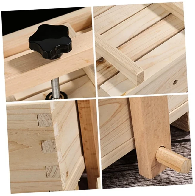 AEA9-두부 금형 치즈 메이커 프레스 두부 스탬퍼 만들기 도구 압착기, 01 Wood Color