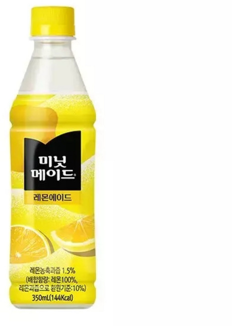 해태htb 썬키스트 레몬에이드, 350ml, 24개