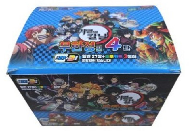 귀멸카드 귀멸의칼날 무한성 3탄 12개입, 12개