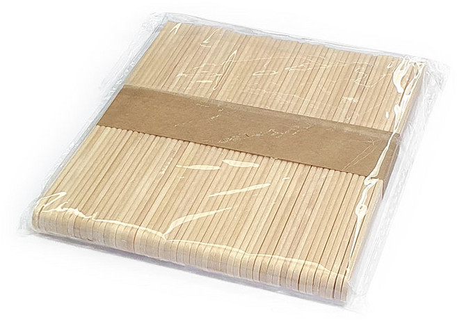 하드스틱 하드막대 아이스크림막대, 1봉, 나무색 중(50개입)