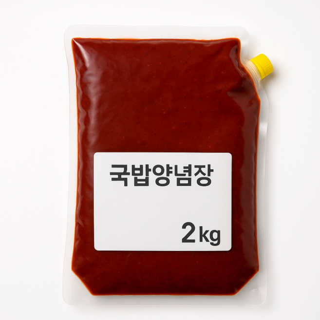 국밥양념장 다대기 업소용 가정용, 1개, 2kg